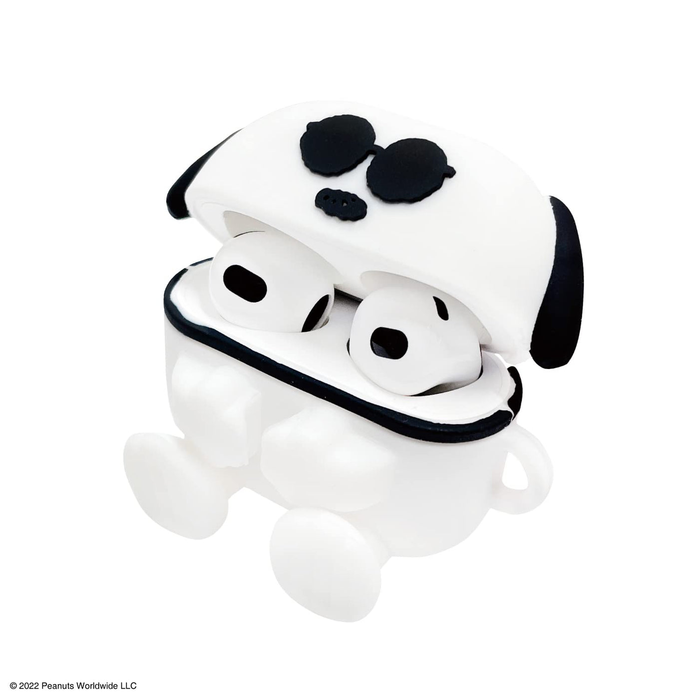 【AIRPODS CASE】グルマンディーズピーナッツ AirPods(第3世代)対応 シリコンケース スヌーピー