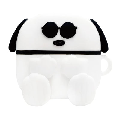 【AIRPODS CASE】グルマンディーズピーナッツ AirPods(第3世代)対応 シリコンケース スヌーピー
