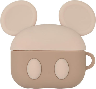 【AIRPODS CASE】グルマンディーズ ディズニーキャラクター AirPods Pro(第2世代)/AirPods Pro 対応 シリコンケース ミッキーマウス