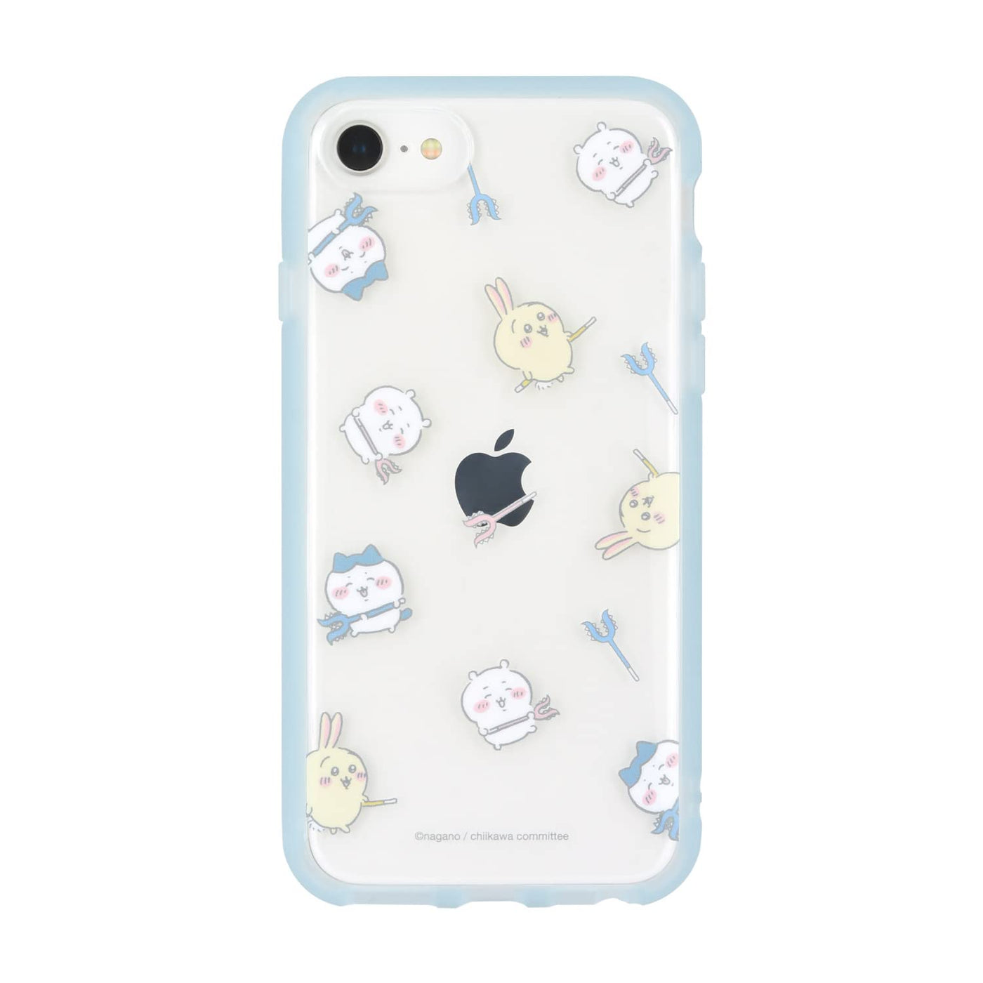 【IPHONE CASE】グルマンディーズ ちいかわ IIIIfit Clear (イーフィット クリア) iPhone SE (第3世代/第2世代) / 8 / 7 / 6s / 6 (4.7インチ) 対応