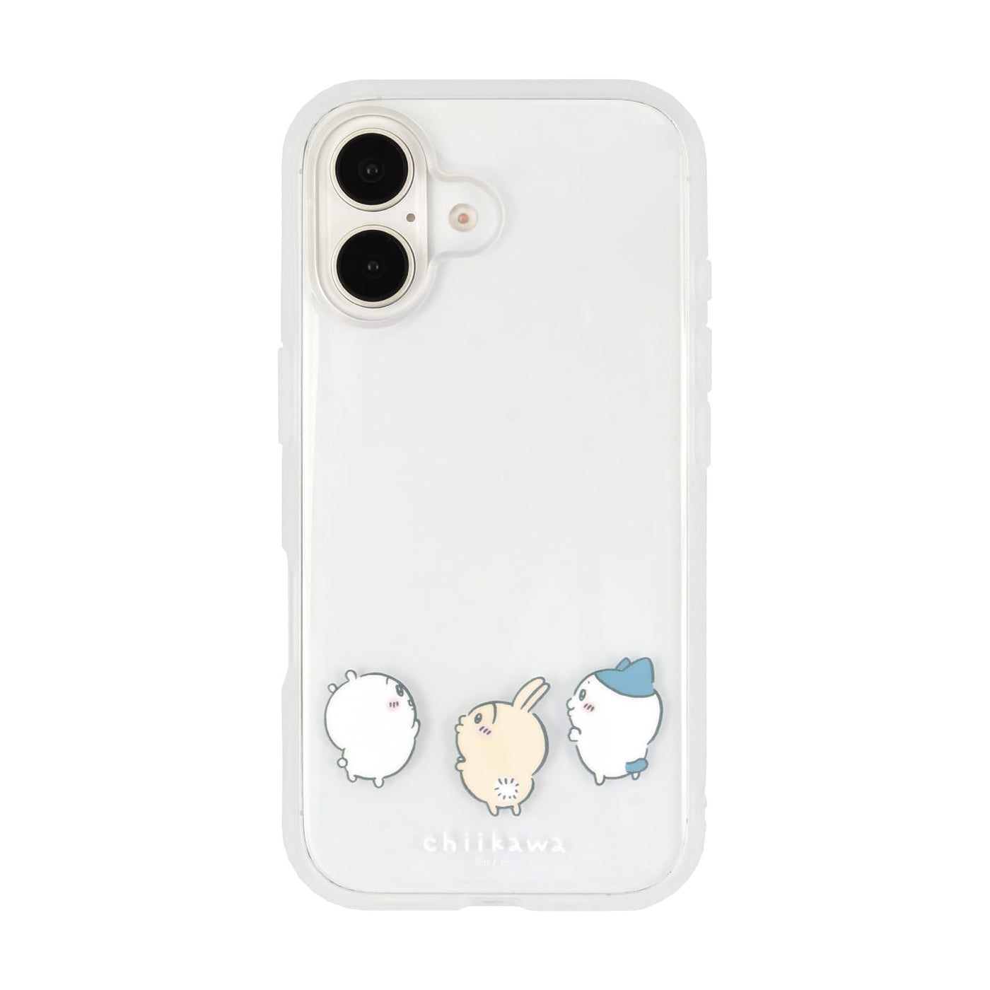 【IPHONE CASE】グルマンディーズ ちいかわ IIIIfit Clear iPhone16 対応 ケース 集合 CK-55B