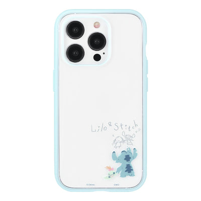 【IPHONE CASE】グルマンディーズ(Gourmandise) ディズニーキャラクター iPhone15 Pro 対応 ケース スティッチ