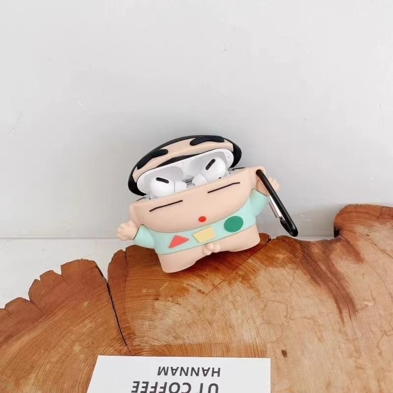 【AIRPODS CASE】ボーちゃん しんちゃん イヤホンケース AirPodsケースカバー