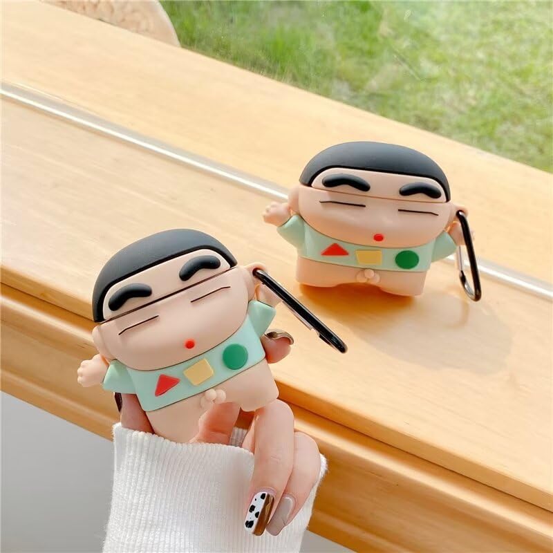 【AIRPODS CASE】クレヨンしんちゃん Airpods 4 用 ケース エアポッドプロ ケース