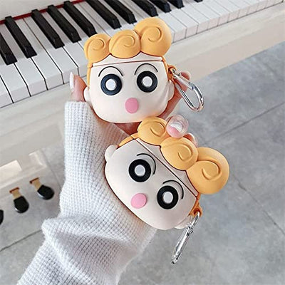 【AIRPODS CASE】野原ひまわり クレヨンしんちゃん 『第1.2.3世代 対応』AirPods proケース エアーポッズ