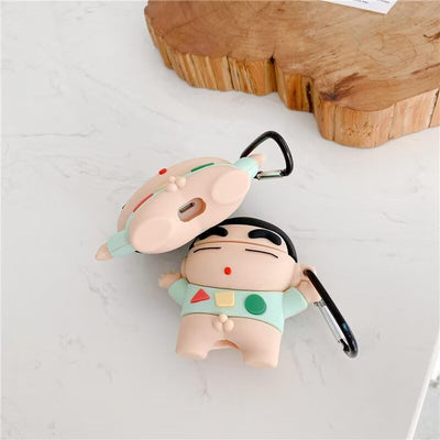 【AIRPODS CASE】クレヨンしんちゃん Airpods 4 用 ケース エアポッドプロ ケース
