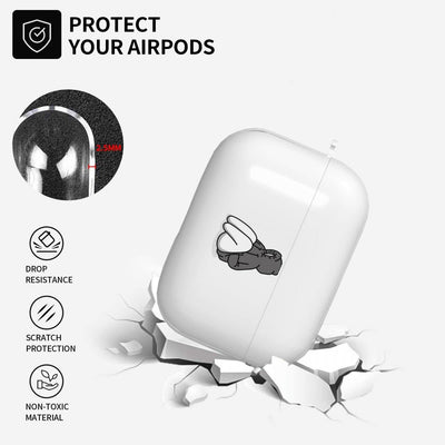 【AIRPODS CASE】AirPods  用 ケース おしゃれ かわいい AirPods 充電自由 イヤホン カバー TPU 軽量