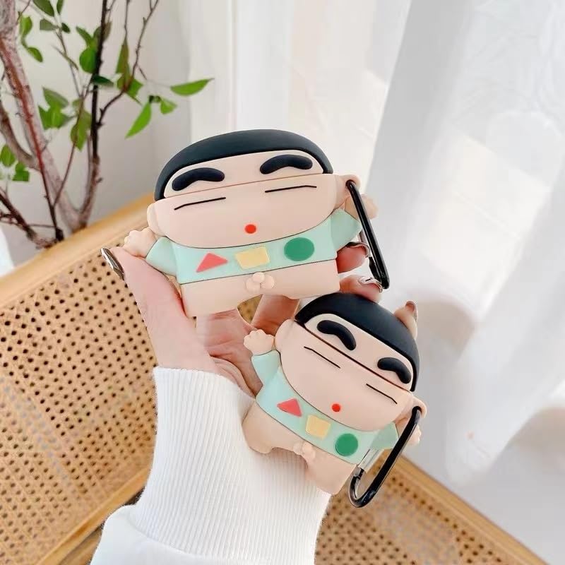 【AIRPODS CASE】ボーちゃん しんちゃん イヤホンケース AirPodsケースカバー