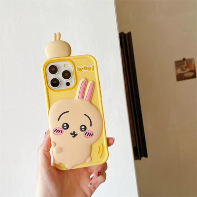 【IPHONE CASE】iPhone14 用ケース スマホケース ちいかわ 飾り付け カートゥーン おしゃれ 可愛い 保護ケースカバー