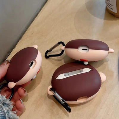 【AIRPODS CASE】ボーちゃん しんちゃん イヤホンケース AirPodsケースカバー