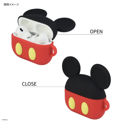 【AIRPODS CASE】ディズニーキャラクター AirPods Pro(第2世代)/AirPods Pro 対応 シリコンケース