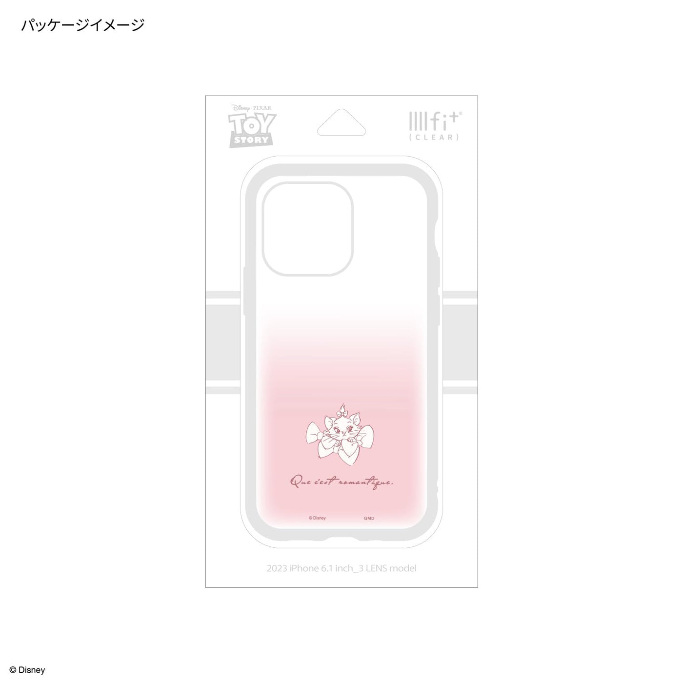 【IPHONE CASE】グルマンディーズ(Gourmandise) ディズニーキャラクター iPhone15 Pro 対応 ケース スティッチ