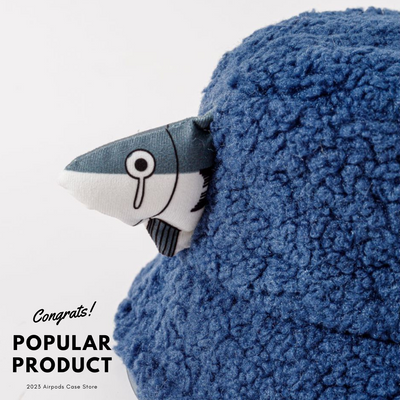 【HAT】SABA サバ 魚 ふわふわ 5色 バケットハット