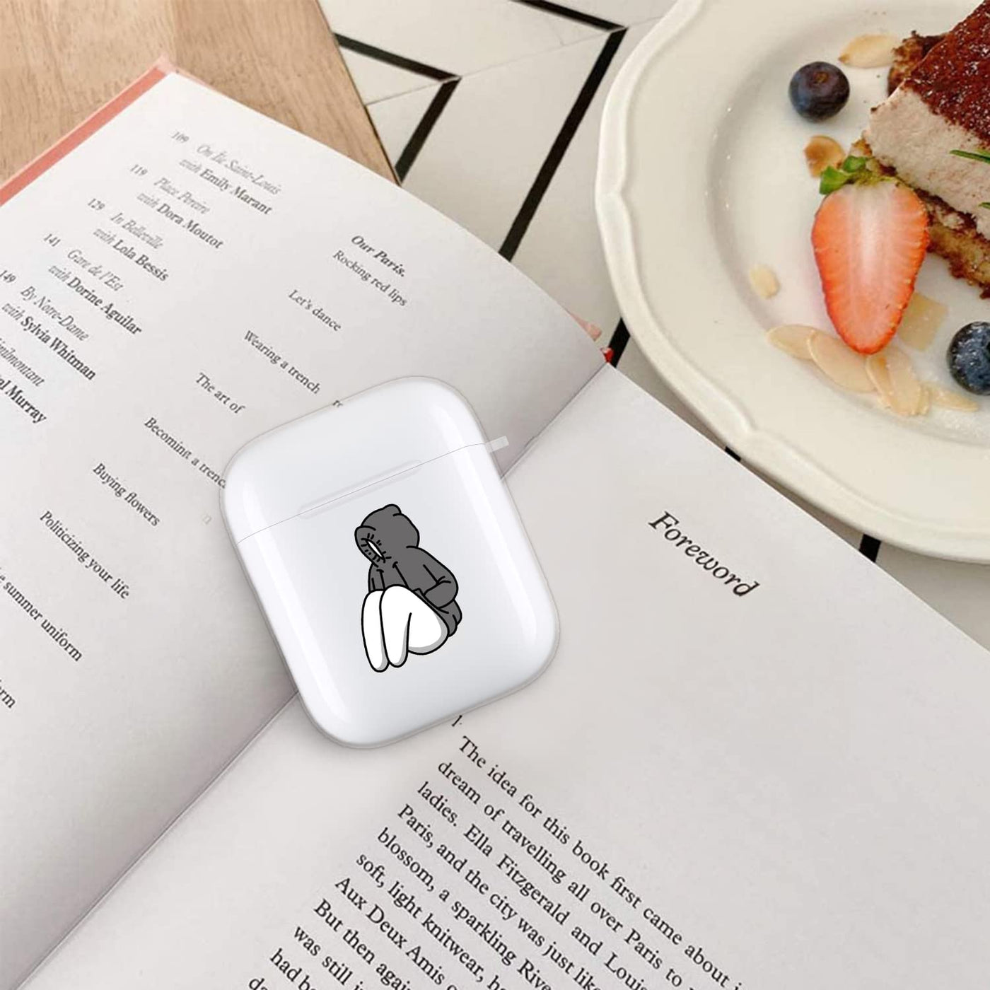【AIRPODS CASE】AirPods  用 ケース おしゃれ かわいい AirPods 充電自由 イヤホン カバー TPU 軽量