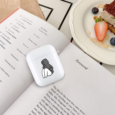 【AIRPODS CASE】AirPods  用 ケース おしゃれ かわいい AirPods 充電自由 イヤホン カバー TPU 軽量