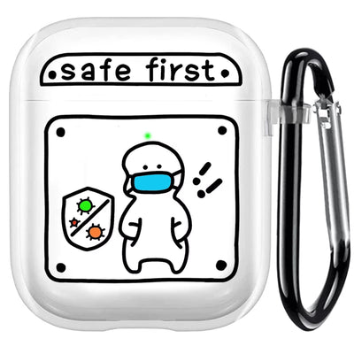 【AIRPODS CASE】二次元スタイル シンプルなスタイル エアーポッズ