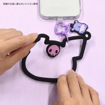 【accessories】サンリオキャラクター マルチリングプラス シリコンブレスレット クロミ