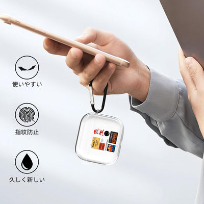 【AIRPODS CASE】 おしゃれ かわいい AirPods Pro 第2世代 ケース 韓国 おもしろ ステッカー