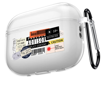 【AIRPODS CASE】 おしゃれ かわいい AirPods Pro 第2世代 ケース 韓国 おもしろ ステッカー