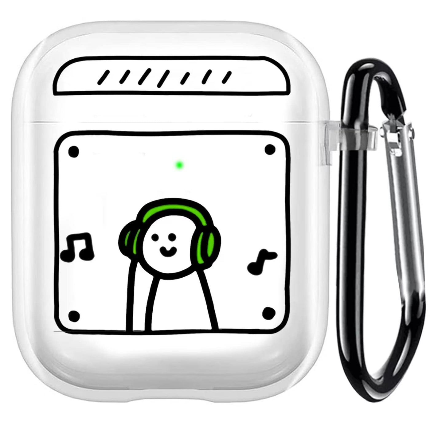 【AIRPODS CASE】二次元スタイル シンプルなスタイル エアーポッズ