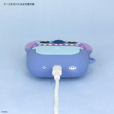 【AIRPODS CASE】ディズニーキャラクター AirPods Pro(第2世代)/AirPods Pro 対応 シリコンケース スティッチ