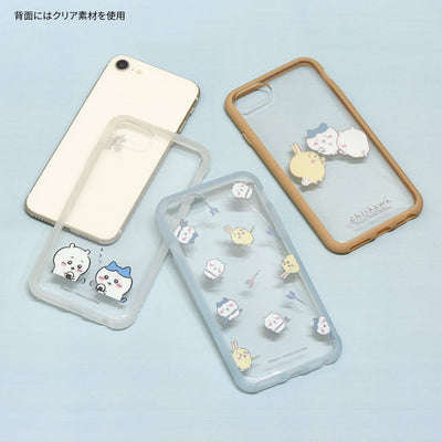 【IPHONE CASE】グルマンディーズ ちいかわ IIIIfit Clear (イーフィット クリア) iPhone SE (第3世代/第2世代) / 8 / 7 / 6s / 6 (4.7インチ) 対応
