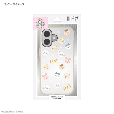 【IPHONE CASE】グルマンディーズ ちいかわ IIIIfit Clear iPhone16 対応 ケース 集合 CK-55B