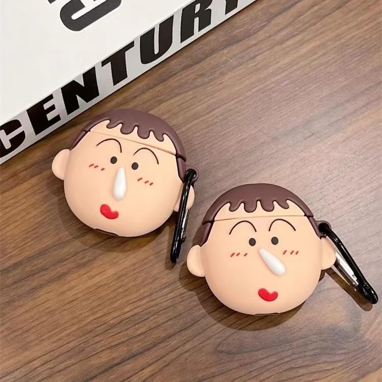 【AIRPODS CASE】ボーちゃん しんちゃん イヤホンケース AirPodsケースカバー