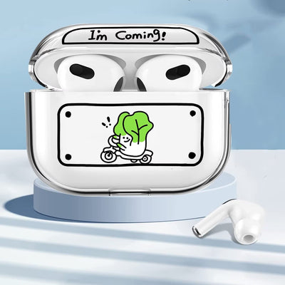 【AIRPODS CASE】二次元スタイル シンプルなスタイル エアーポッズ