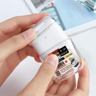 【AIRPODS CASE】 おしゃれ かわいい AirPods Pro 第2世代 ケース 韓国 おもしろ ステッカー