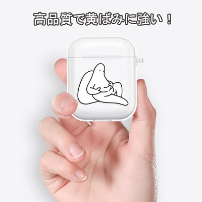 【AIRPODS CASE】AirPods  用 ケース おしゃれ かわいい AirPods 充電自由 イヤホン カバー TPU 軽量