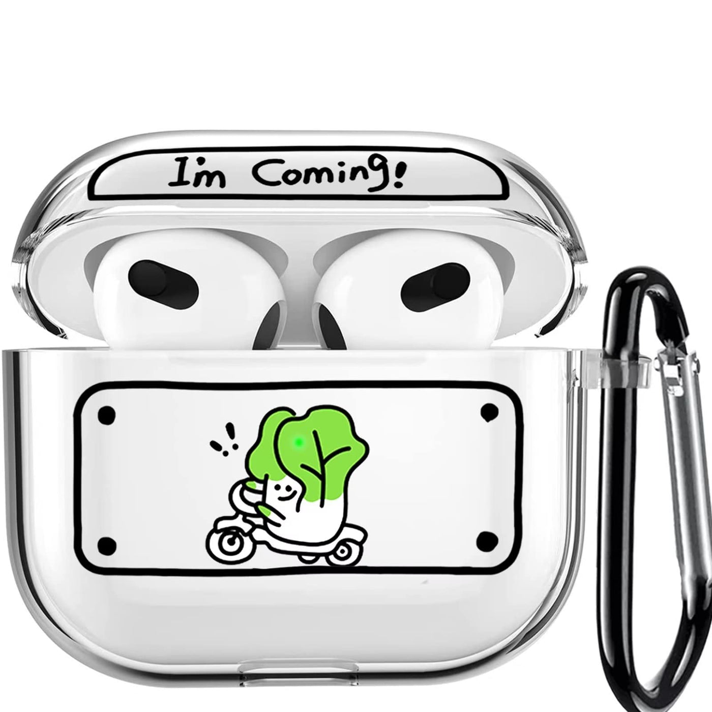 【AIRPODS CASE】二次元スタイル シンプルなスタイル エアーポッズ