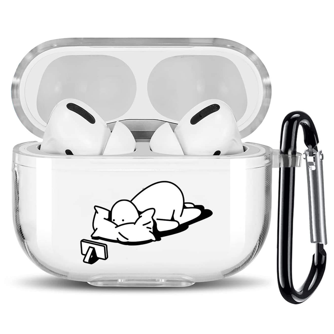 【AIRPODS CASE】AirPods  用 ケース おしゃれ かわいい AirPods 充電自由 イヤホン カバー TPU 軽量