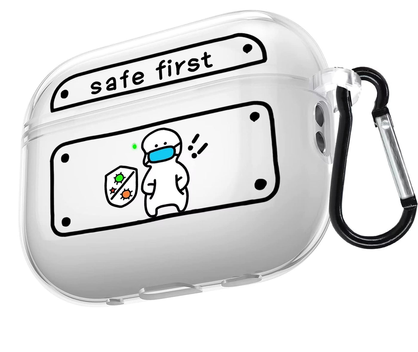 【AIRPODS CASE】二次元スタイル シンプルなスタイル エアーポッズ