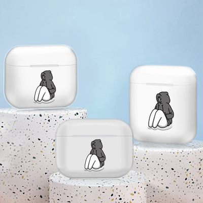 【AIRPODS CASE】AirPods  用 ケース おしゃれ かわいい AirPods 充電自由 イヤホン カバー TPU 軽量
