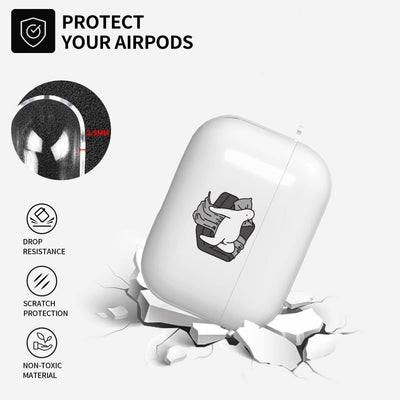 【AIRPODS CASE】AirPods  用 ケース おしゃれ かわいい AirPods 充電自由 イヤホン カバー TPU 軽量