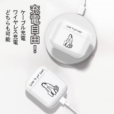 【AIRPODS CASE】Airpods 2世代 1世代対応 ケース かわいい おしゃれ TPU AirPods カバー イヤホン カバー