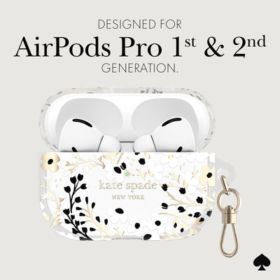 【AIRPODS CASE】ケイトスペード ニューヨーク AirPods Pro 保護ケース  AirPods Pro 第2世代/第1世代対応
