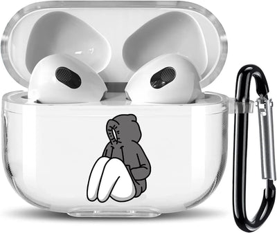 【AIRPODS CASE】AirPods  用 ケース おしゃれ かわいい AirPods 充電自由 イヤホン カバー TPU 軽量