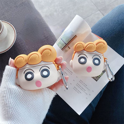 【AIRPODS CASE】野原ひまわり クレヨンしんちゃん 『第1.2.3世代 対応』AirPods proケース エアーポッズ