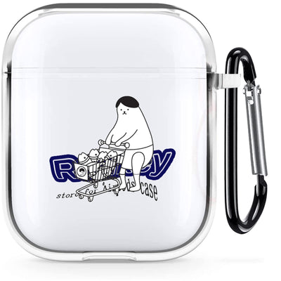 【AIRPODS CASE】Airpods 2世代 1世代対応 ケース かわいい おしゃれ TPU AirPods カバー イヤホン カバー