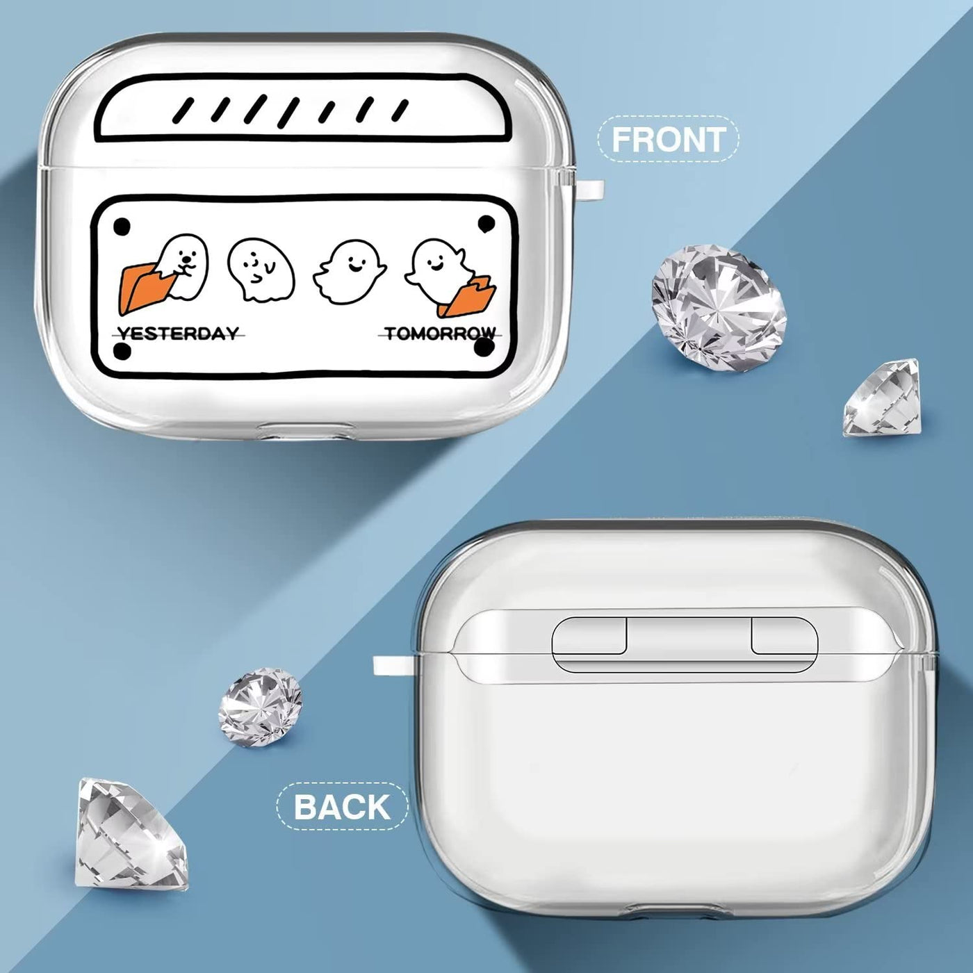 【AIRPODS CASE】二次元スタイル シンプルなスタイル エアーポッズ