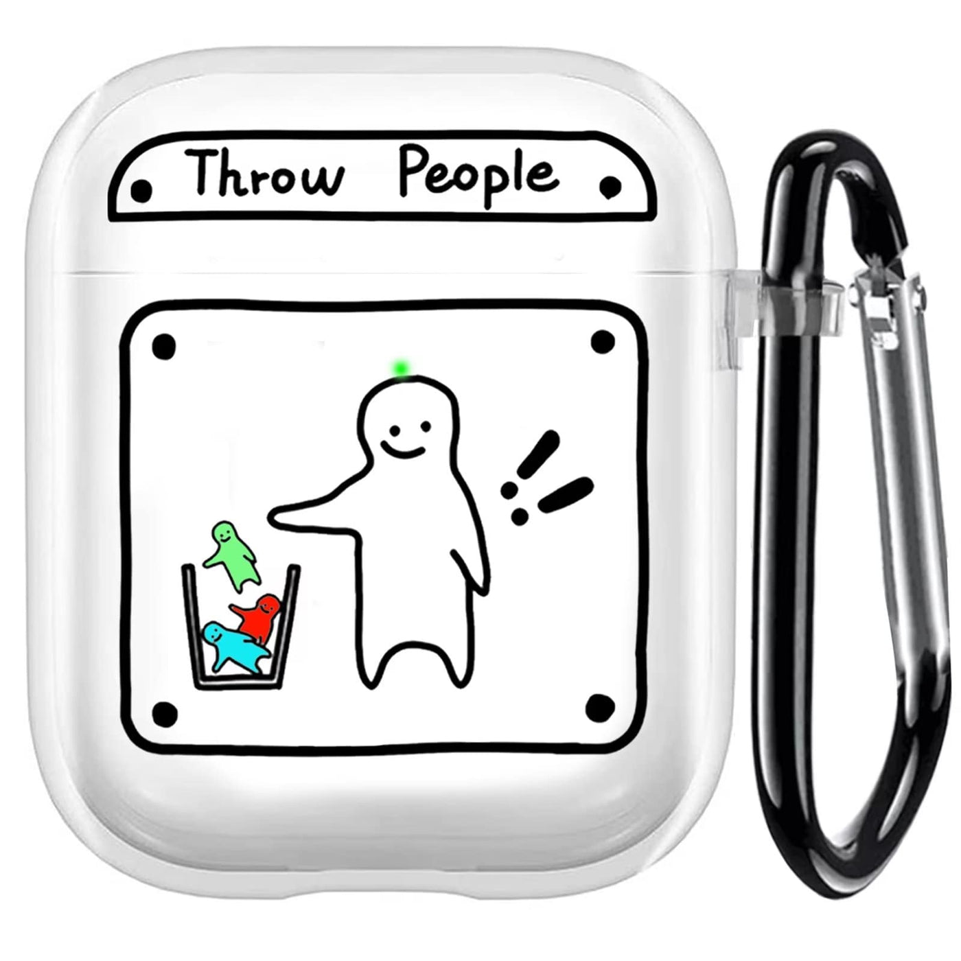 【AIRPODS CASE】二次元スタイル シンプルなスタイル エアーポッズ