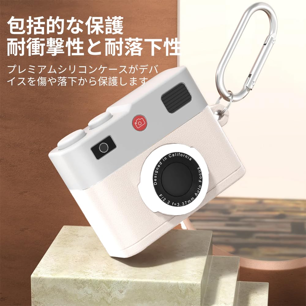 【AIRPODS CASE】AirPods 第4世代 カバー レトロカメラ