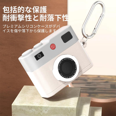 【AIRPODS CASE】AirPods 第4世代 カバー レトロカメラ