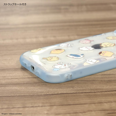 【IPHONE CASE】グルマンディーズ ちいかわ IIIIfit Clear(イーフィット クリア) iPhone15 / 14 / 13 対応 ケース