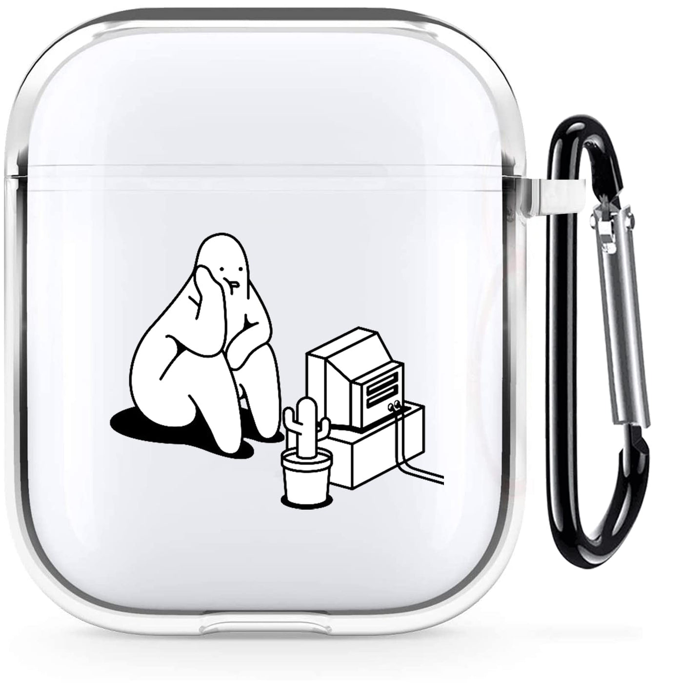 【AIRPODS CASE】Airpods 2世代 1世代対応 ケース かわいい おしゃれ TPU AirPods カバー イヤホン カバー
