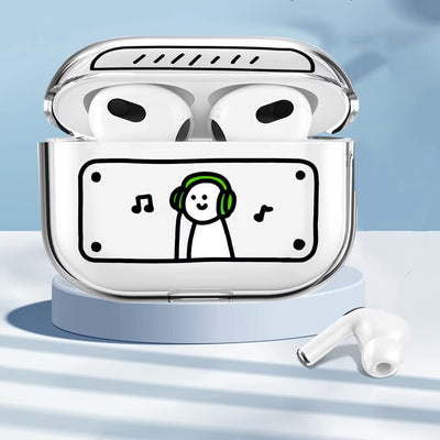 【AIRPODS CASE】二次元スタイル シンプルなスタイル エアーポッズ