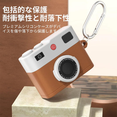 【AIRPODS CASE】AirPods 第4世代 カバー レトロカメラ