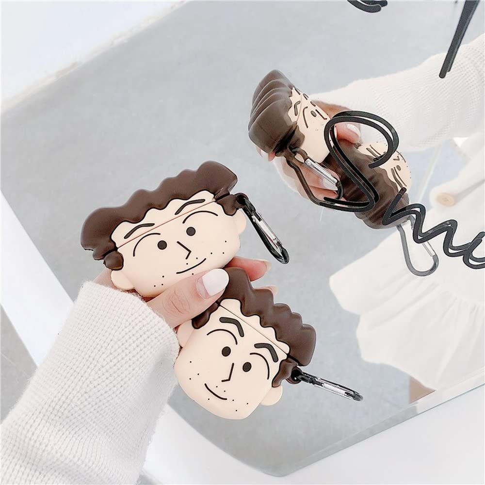 【AIRPODS CASE】野原ひろし クレヨンしんちゃん 『第1.2.3世代 対応』AirPods proケース エアーポッズ